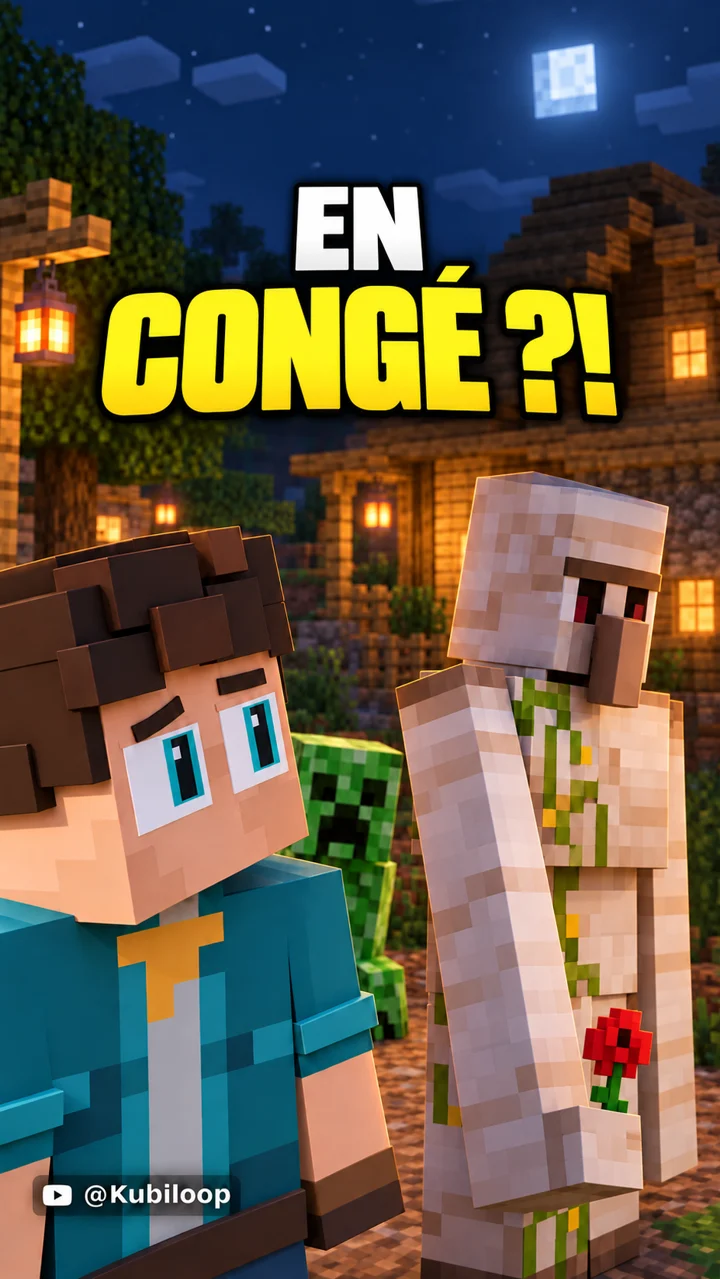 Mon garde du corps est en congé ! | Minecraft
