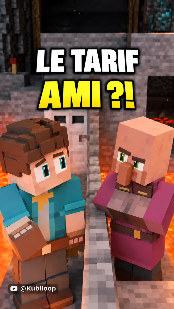 Ce villageois fait payer le « tarif ami »… plus cher | Minecraft